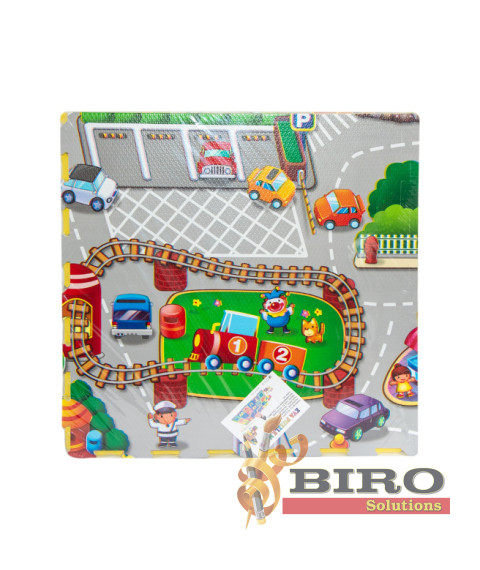 Covoraș puzzle Autostrada 61x61cm